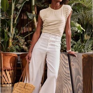 Evereve Joni Stripe Tee by Michael Stars